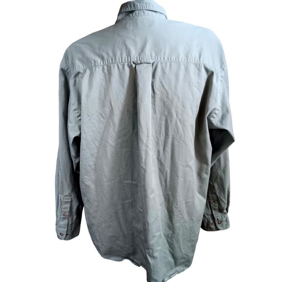 Vintage Men's XL Farmer Shirt Swingster Embroidered Hytest Seeds Swag Logo - Picture 4 of 5